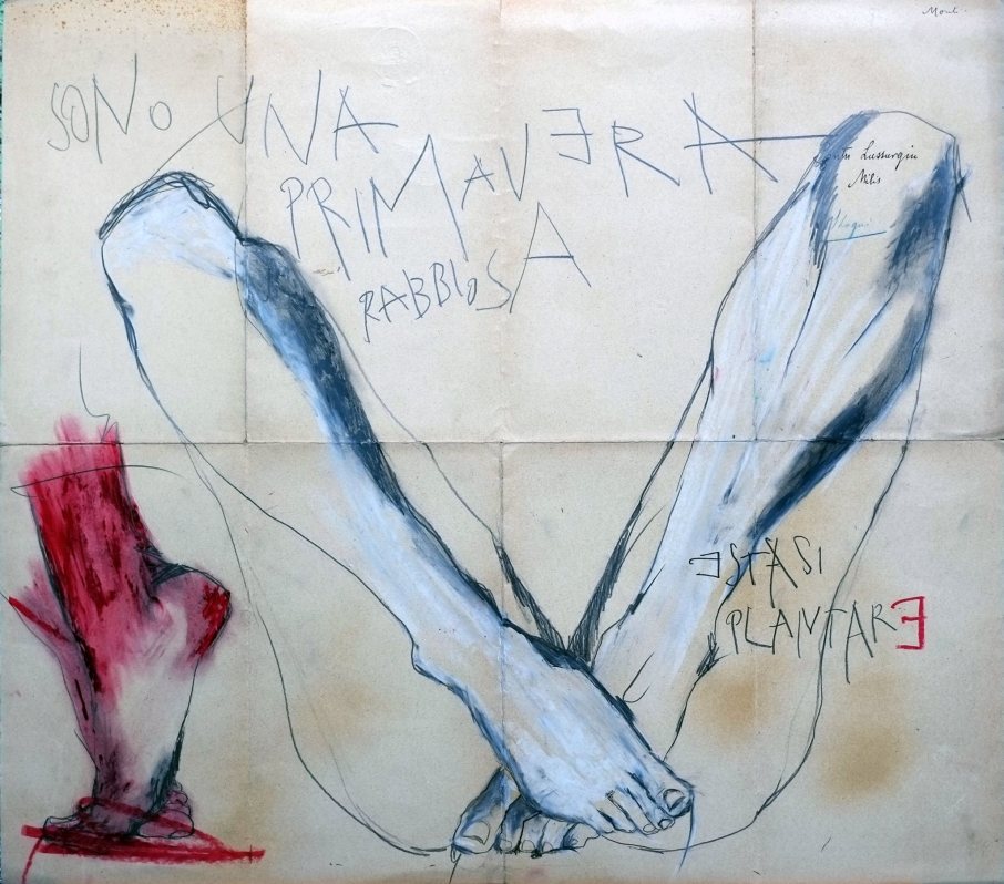 3 ex voto, 2011 graffite, ecra su carta